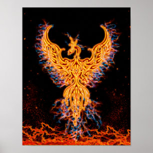Poster Tempête d'incendie d'Ave Fenix