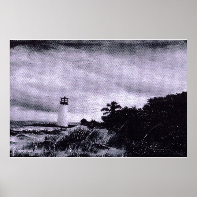Poster Tempête du phare (Devant)