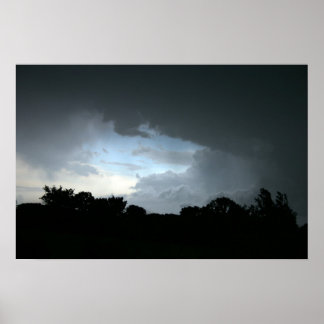 Poster Tempête estivale