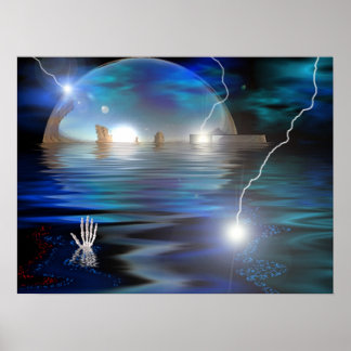 Poster Tempête spatiale