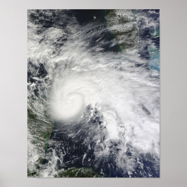 Poster Tempête tropicale Ida dans la mer des Caraïbes 2 (Devant)