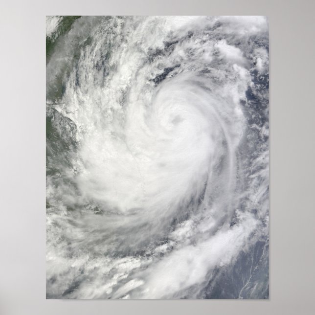 Poster Tempête tropicale Ketsana (Devant)