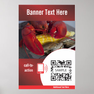 Poster Template Lobster
