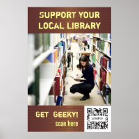 Poster Template Support Your Local Library