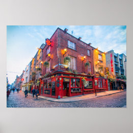 Poster Temple Bar / Dublin