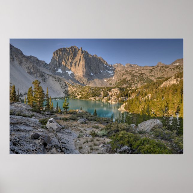 Poster Temple Crag et Second Lake (Devant)