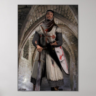Poster Temple de Chevalier - Le dernier stand