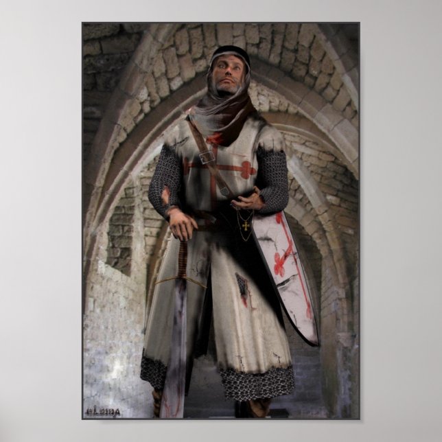 Poster Temple de Chevalier - Le dernier stand (Devant)
