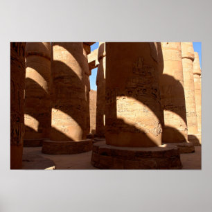 Poster Temple de Karnak - Louxor, Égypte