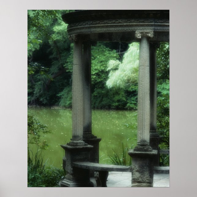 Poster Temple de l'Amour dans les Jardins Old Westbury (Devant)