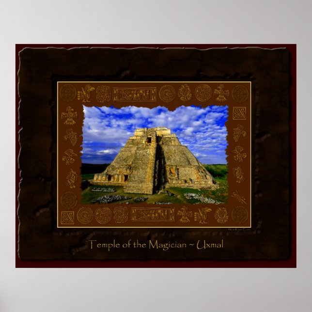 Poster Temple du Magicien Beaux-Arts Imprimer (Devant)