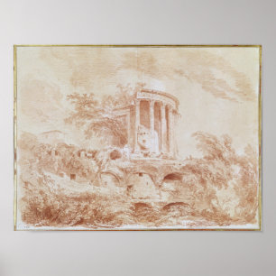 Poster Temple du Sybil chez Tivoli
