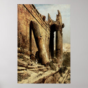 Poster Temple en ruine à Ballbeck