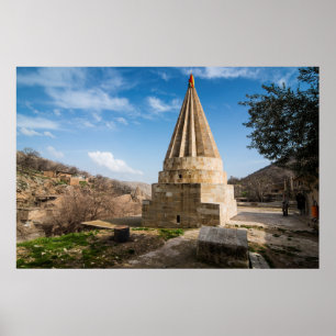 Poster Temple kurde de Lalish