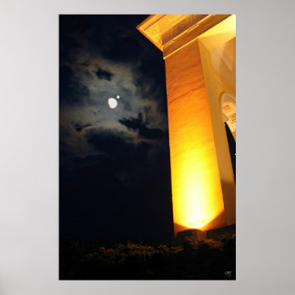 Poster Temple la nuit