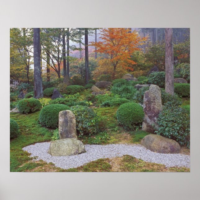Poster Temple Sanzen in, Ohara, Kyoto, Japon 4 (Devant)