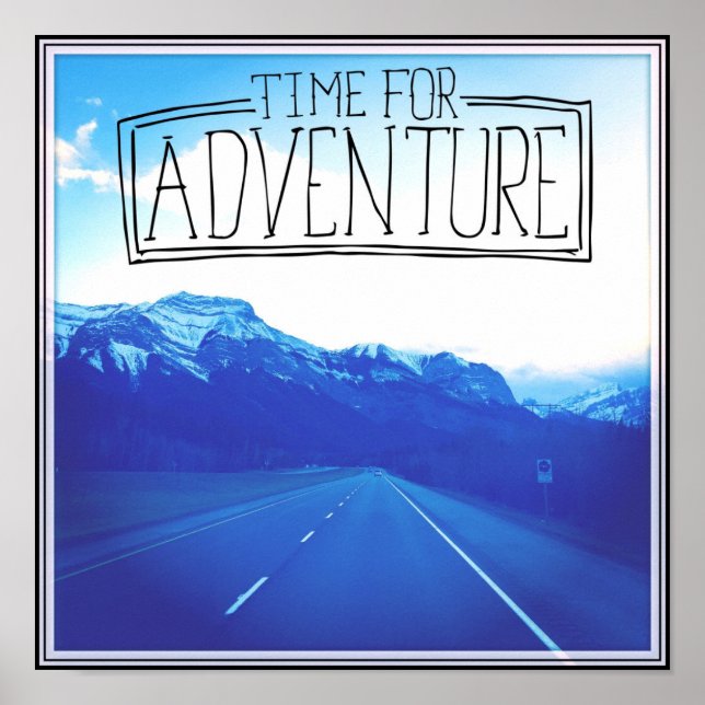 Poster Temps D'Aventure (Devant)