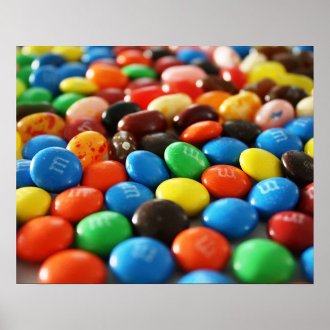 Poster Temps de bonbons (Devant)