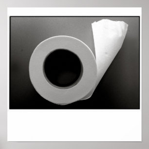 Poster Temps des toilettes