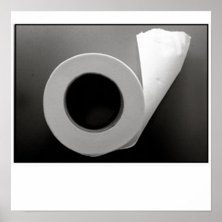 Poster Temps des toilettes