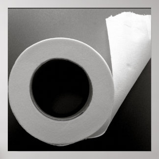 Poster Temps des toilettes