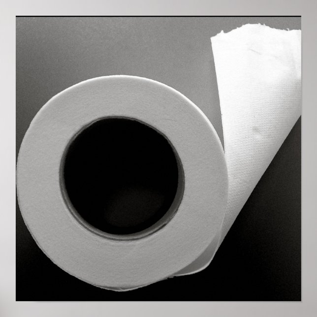 Poster Temps des toilettes (Devant)