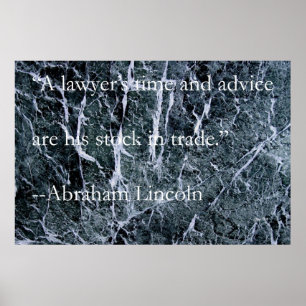 Poster Temps et conseils d'un avocat