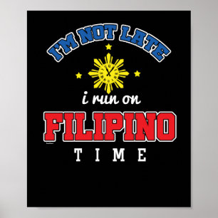 Poster Temps philippin drôle