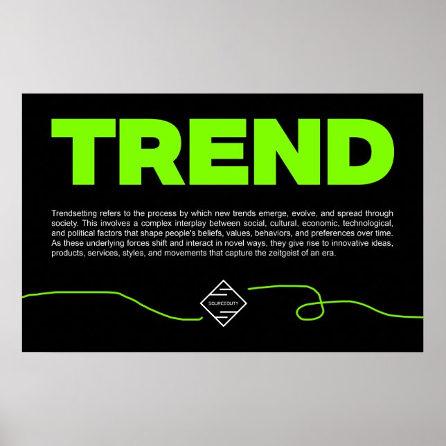 Poster Tendance (Devant)