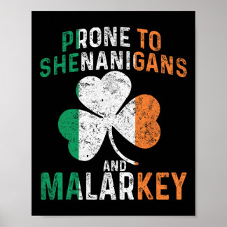 Poster Tendance Aux Fredaines Et Au Bêtisier Drôle St Pat