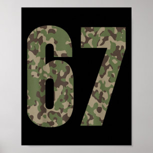 Poster Tendance Gen Alpha Six Seven 6 7 Mème Cam Multi Ca