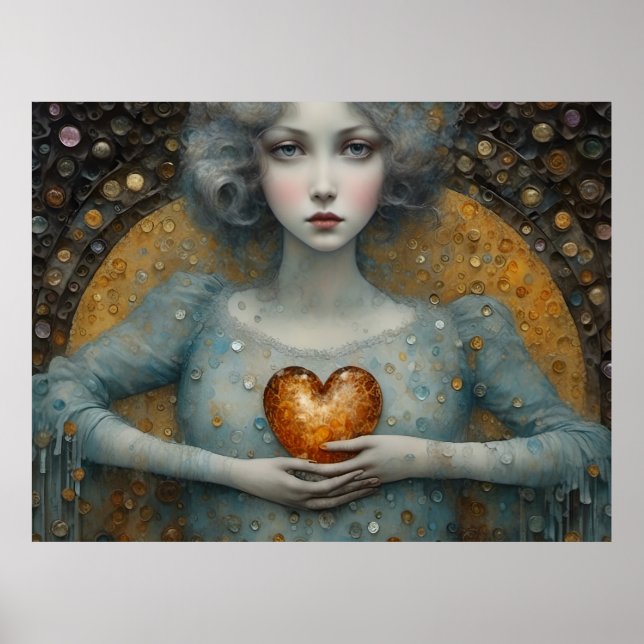 Poster Tenir mon coeur dans mes mains (Devant)