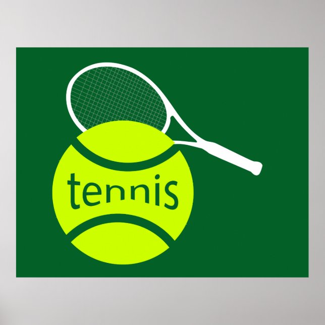 Poster Tennis (Devant)