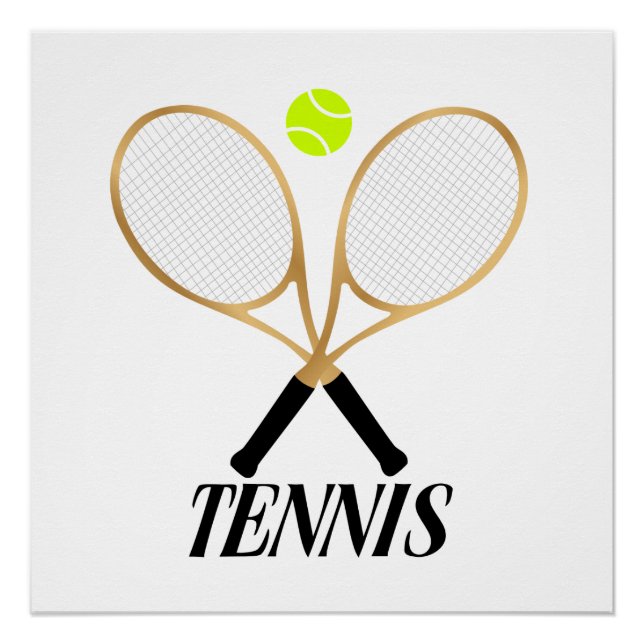 Poster Tennis (Devant)