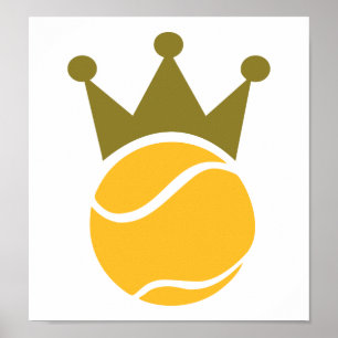 Poster Tennis champion