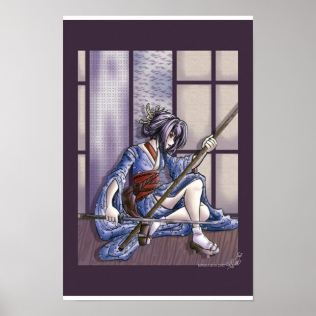 Poster Tenshi le ninja geisha (Devant)