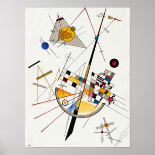Poster Tension délicate, no 85 par Wassily Kandinsky