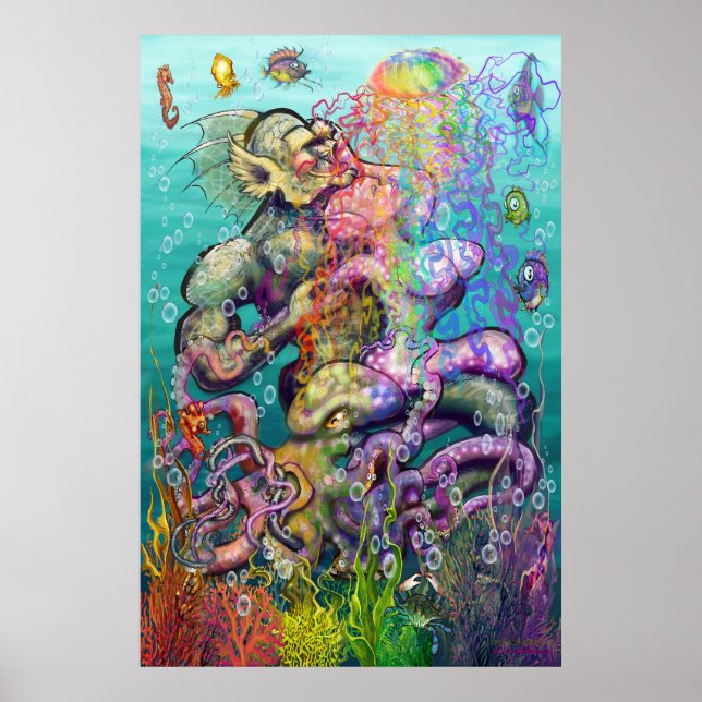 Poster Tentacles (Devant)