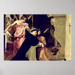 Poster Tentation de St Thomas Aquinas