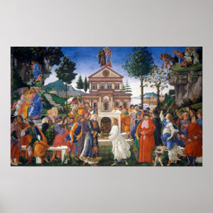 Poster Tentations du Christ, Sandro Botticelli