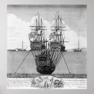 Poster Tentative de sauvetage du HMS Royal