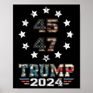 Poster Tentative d'initiation de Trump Trump 2024 Vous av