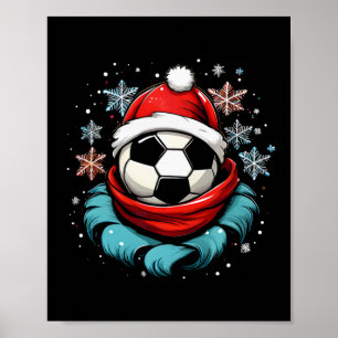 Poster Tenue amusant pour partenaire Nikolaus Noël Santa 