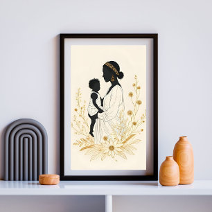 Poster Tenue par l'amour et la lumière