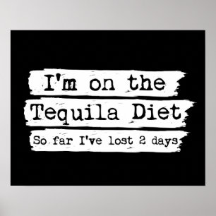 Poster Tequila Diet