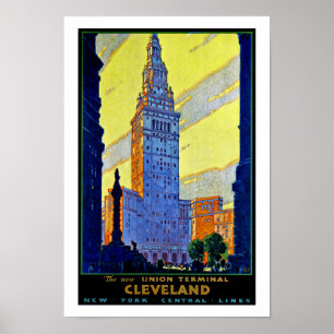 Poster Terminal Cleveland ~ Union