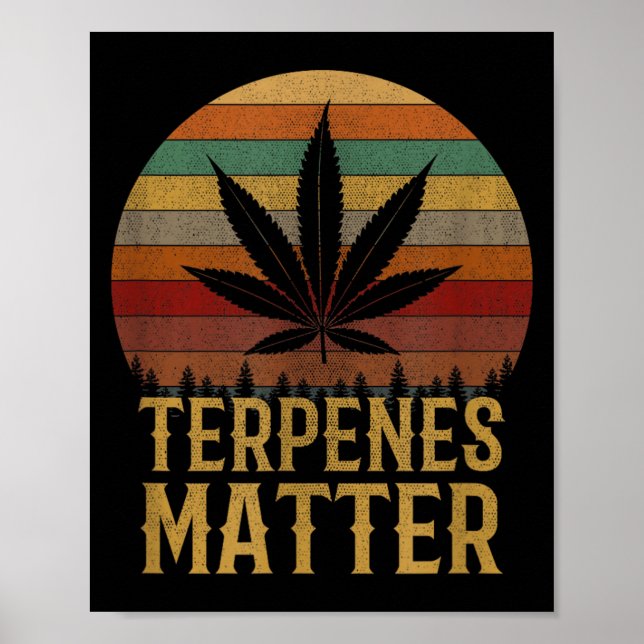 Poster Terpènes (Devant)