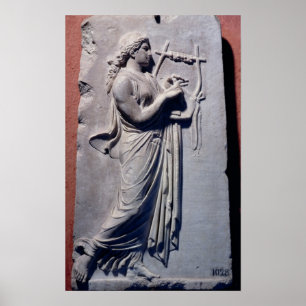 Poster Terpsichore, la muse de la danse et du chant