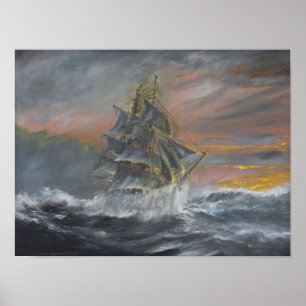 Poster Terra Nova se dirige vers une féroce aurore du ven