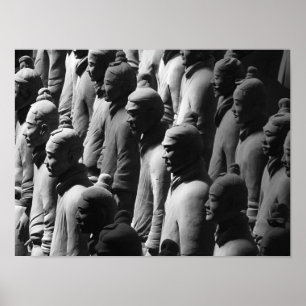 Poster Terracotta Warriors Xian Chine Photo